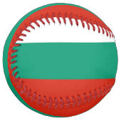 ブルガリア国旗を掲げた愛国的なソフトボール ソフトボール (正面左)