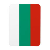 ブルガリア国旗を掲げた愛国的なフレキシブル磁石 マグネット (縦)