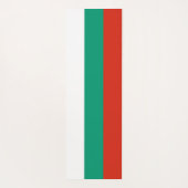 ブルガリア国旗を掲げた愛国的なヨガマット ヨガマット (裏面)