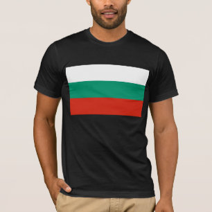 ブルガリア国旗を掲げたTシャツ Tシャツ