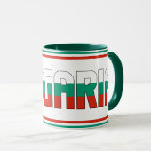 ブルガリア国旗愛国コーヒー マグカップ (正面右)