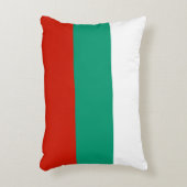 ブルガリア国旗 アクセントクッション (正面(垂直))