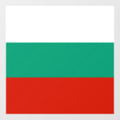 ブルガリア国旗 ウィンドウサイン (シート)