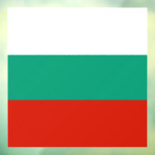 ブルガリア国旗 ウィンドウサイン (シート3)