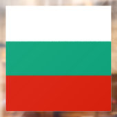 ブルガリア国旗 ウィンドウサイン (シート2)