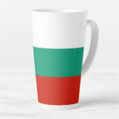 ブルガリア国旗 カフェラテマグ (右アングル)