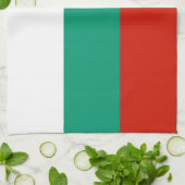 ブルガリア国旗 キッチンタオル (折り畳み)