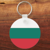 ブルガリア国旗 キーホルダー (正面)