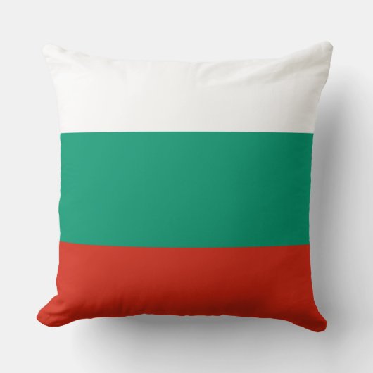 ブルガリア国旗 クッション (正面)