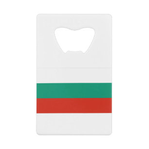 ブルガリア国旗 クレジットカード栓抜き