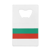 ブルガリア国旗 クレジットカード栓抜き (裏面)