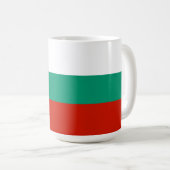 ブルガリア国旗 コーヒーマグカップ (正面右)
