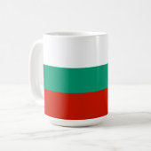 ブルガリア国旗 コーヒーマグカップ (正面左)