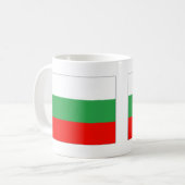 ブルガリア国旗 コーヒーマグカップ (正面左)