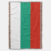 ブルガリア国旗 スローブランケット (正面縦)