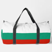 ブルガリア国旗 ダッフルバッグ (正面)