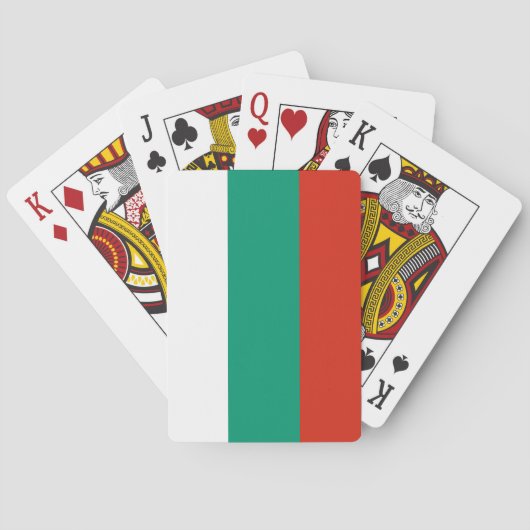 ブルガリア国旗 トランプ (裏面)