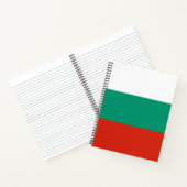 ブルガリア国旗 ノートブック (内部)