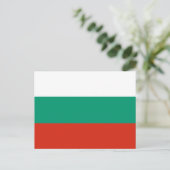 ブルガリア国旗 ポストカード (スタンド正面)