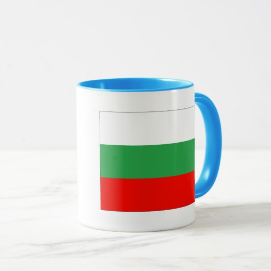 ブルガリア国旗 マグカップ (正面右)