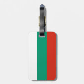 ブルガリア国旗 ラゲッジタグ (裏面縦)