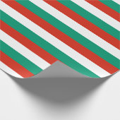 ブルガリア国旗 ラッピングペーパー (角)