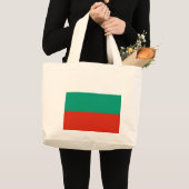ブルガリア国旗 ラージトートバッグ (正面(商品))