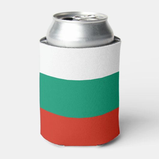 ブルガリア国旗 缶クーラー (缶正面)