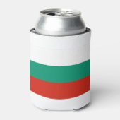ブルガリア国旗 缶クーラー (缶正面)