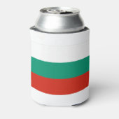 ブルガリア国旗 缶クーラー (缶裏面)