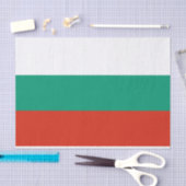 ブルガリア国旗 薄葉紙 (クラフト)