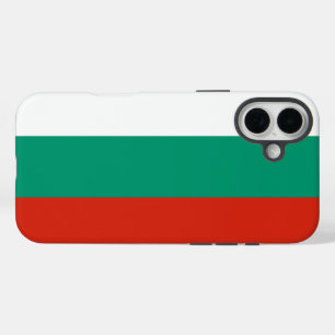 ブルガリア国旗 iPhone 16 PLUSケース