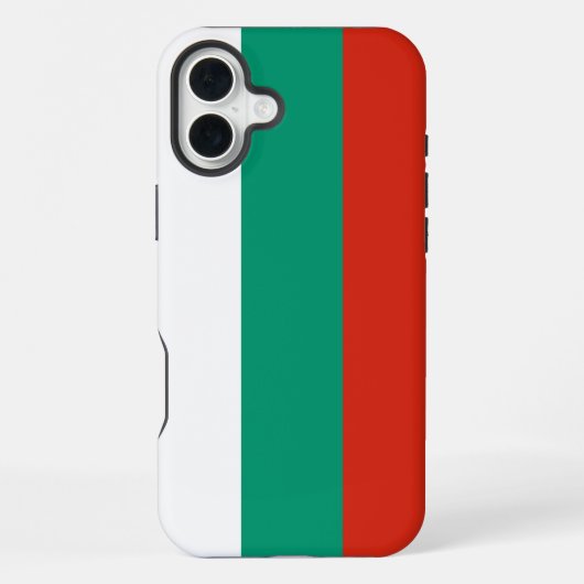 ブルガリア国旗 iPhoneケース (裏面)