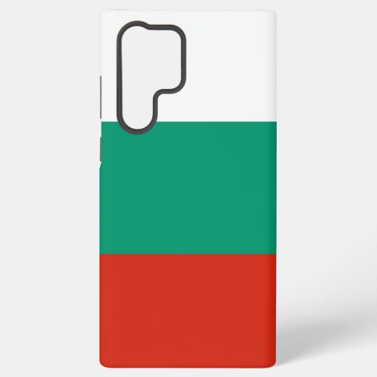 ブルガリア国旗 Samsung Galaxy S22 Ultra カバー (裏面)
