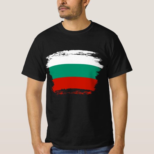 ブルガリア国旗 Tシャツ (正面)