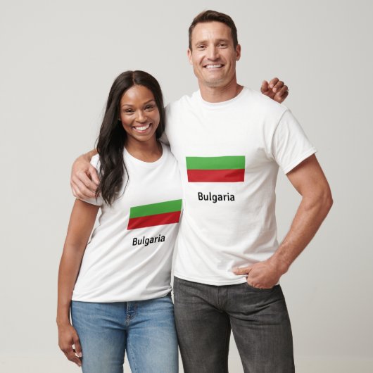 ブルガリア国旗 Tシャツ (ユニセックス)