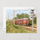 ブルガリア旅客列車 ポストカード (正面/裏面)