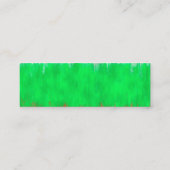 ブルガリア油彩画スケッチ コーリングカード (裏面)