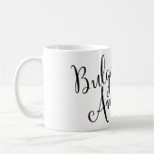 ブルガリア系アメリカ人の絡み合ったハートマグ コーヒーマグカップ (左)