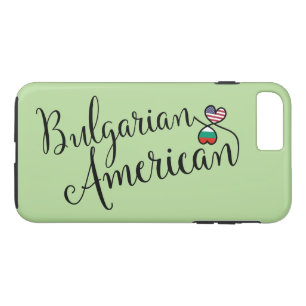 ブルガリア系アメリカ人ハート携帯電話ケース iPhone 8 PLUS/7 PLUSケース