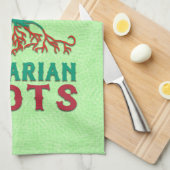 ブルガリア系アメリカ人ルーツ キッチンタオル (四つ折り)