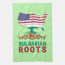 ブルガリア系アメリカ人ルーツ キッチンタオル