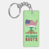 ブルガリア系アメリカ人ルーツ キーホルダー (正面左)