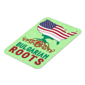 ブルガリア系アメリカ人ルーツ マグネット (左側)