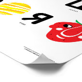 ブルガリア語アルファベット ポスター (角)