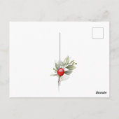 ブルガリア語キリル言語の願い ポストカード (裏面)