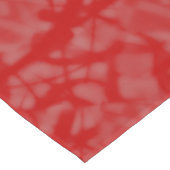 ブルガリア赤LOVE旗パーソナライズされた テーブルクロス (アングル)