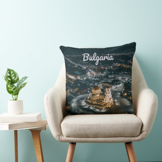 ブルガリア首都ソフィアアレキサンダーネフスキー大聖堂 クッション (椅子)