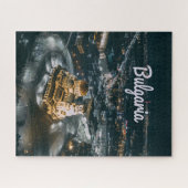 ブルガリア首都ソフィアアレキサンダーネフスキー大聖堂 ジグソーパズル (横)