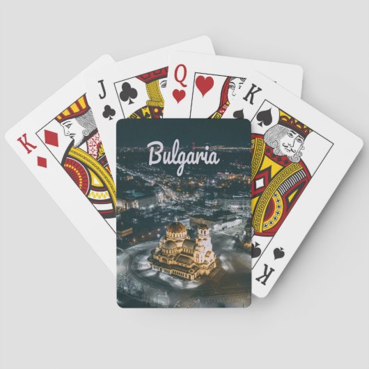 ブルガリア首都ソフィアアレキサンダーネフスキー大聖堂 トランプ (裏面)